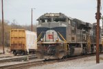 NS 1070, Wabash heritage unit, sits in Vardo yard